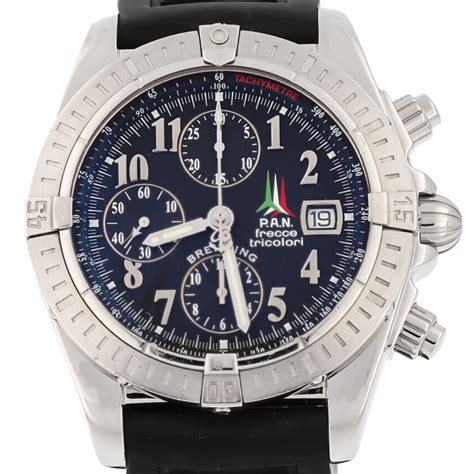 breitling dellarocca|Breitling Chronomat PAN Frecce Tricolori Limited Edition Watch .